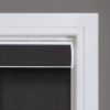 Black Roller Shades with remote control