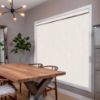 Beige Roller Shades in hall