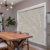 Grey Roller Shades in hall