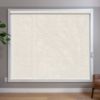 Beige Roller Shades in room