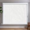Beige Roller Shades in room