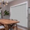 Grey Roller Shades in hall