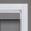 Grey Roller Shades in remote control