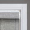 Grey Roller Shades in remote control