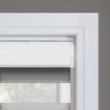 Grey Zebra blinds with remote control