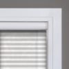 White HoneyComb Shades in remote control