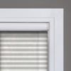 White HoneyComb Shades in remote control