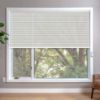 Grey HoneyComb Shades in window