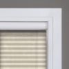 Beige HoneyComb Shades in remote control