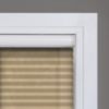 Yellow HoneyComb Shades in remote control