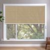 Yellow HoneyComb Shades in window