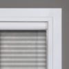 Silver HoneyComb Shades in remote control