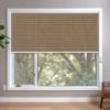 Light Brown HoneyComb Shades in window