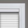 White HoneyComb Shades in remote control