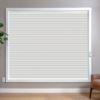 White HoneyComb Shades in room
