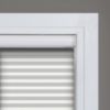 White HoneyComb Shades in remote control