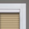 Yellow HoneyComb Shades in remote control