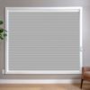 Grey HoneyComb Shades in room