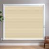 Gold HoneyComb Shades in room