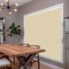 Gold HoneyComb Shades in hall