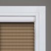Light Brown HoneyComb Shades in remote control