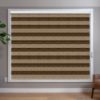 Dark Zebra blinds in room
